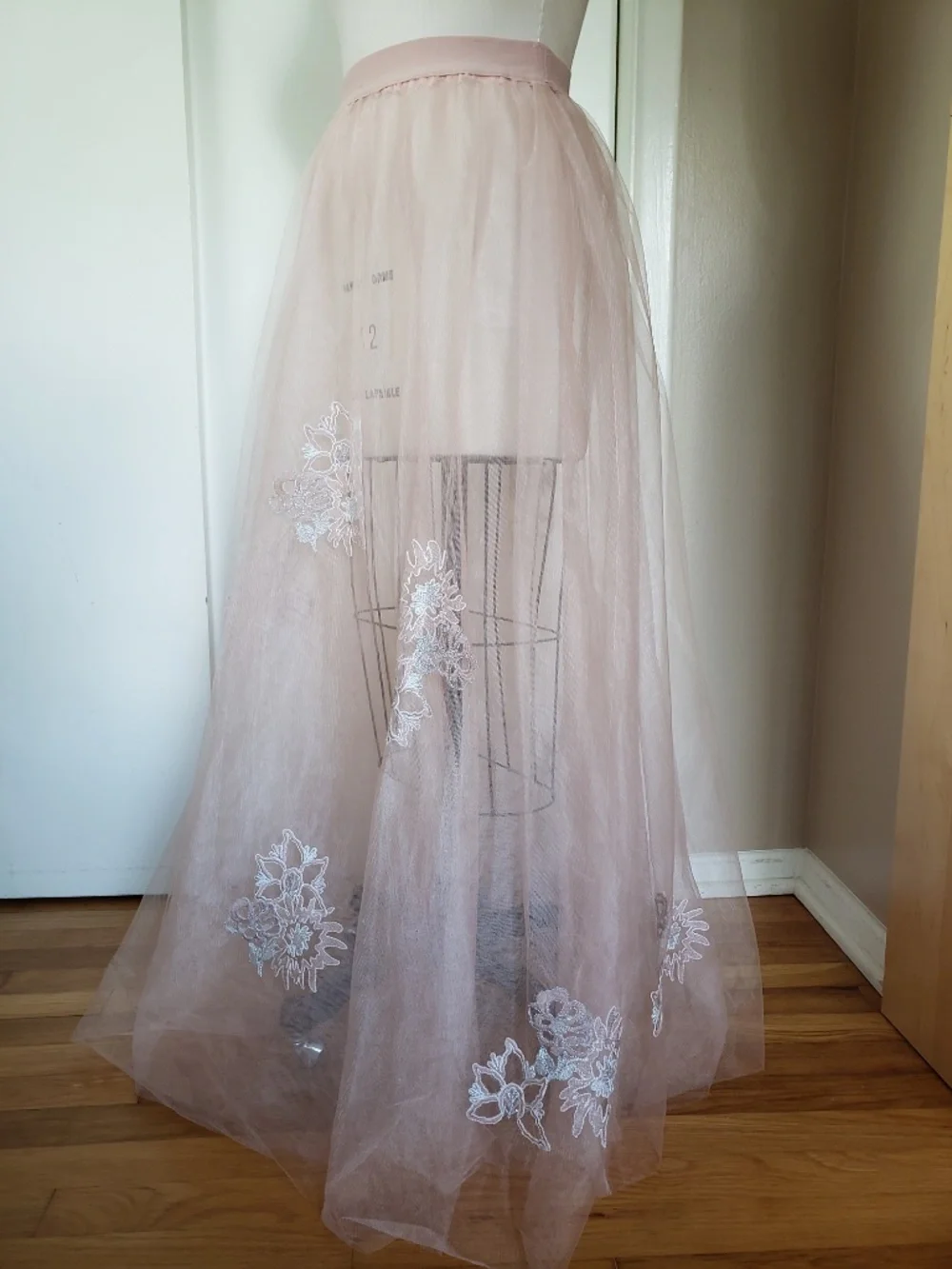 Whimsical Tulle Maxi Skirt Size Medium